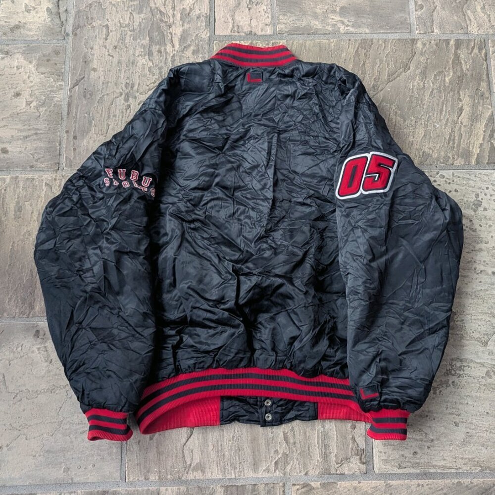 FUBU Sport Champs 05 Satin Varsity Jacket (1993, Vintage) - Picture 3 of 4